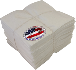 Web Mesh (No Show) Backing - 7.5in x 8in White Squares