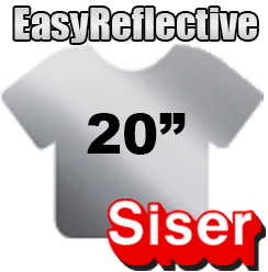 Siser EasyReflective 20 Inch Vinyl - Per Yard