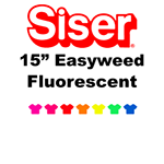 Siser Easyweed Fluorescent 15 Inch Vinyl - Per Yard