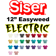 Siser Easyweed Electric 12 Inch Vinyl - Per Yard