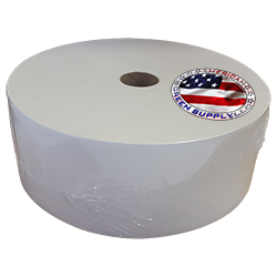 2.5oz Cap Backing - 4in x 200ft Roll - White